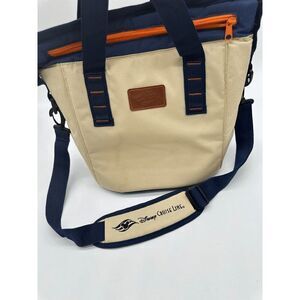 Disney Cruise Line Insulated Tote Bag w/ Adjustable Strap Zipper & Shoulder Pad